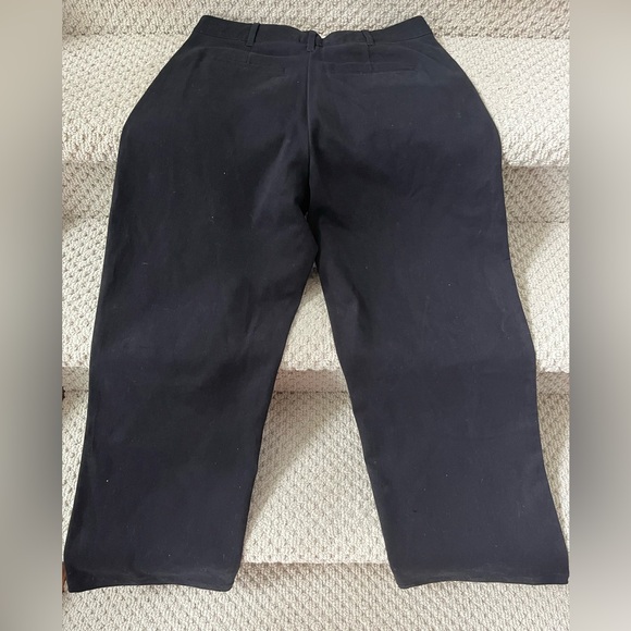 6397 Wide Leg Black Pants - Picture 6 of 7